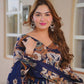 Aayaa Multi Cotton Silk Designer Full Flaired Printed Kurta Set with Dupatta