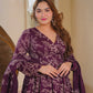 Aayaa Multi Cotton Silk Designer Full Flaired Printed Kurta Set with Dupatta