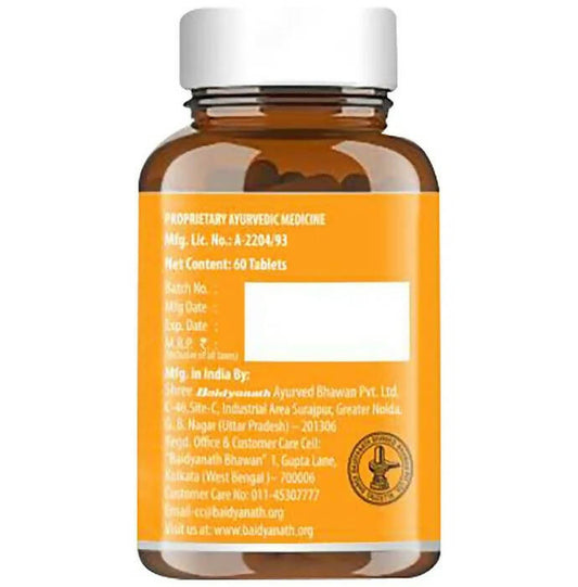 Baidyanath Kolkata Haldi Tablets - Swadesiicart