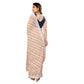 Women's Partywear Designer Orange Georgette Fancy Saree - Satrangi | Swadesiicart
