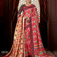 Aayaa Designer Winter Collection Printed Saree With Shawl - Multi Color