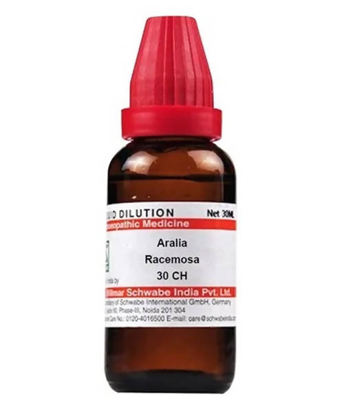 Dr. Willmar Schwabe India Aralia Racemosa Dilution | Swadesiicart