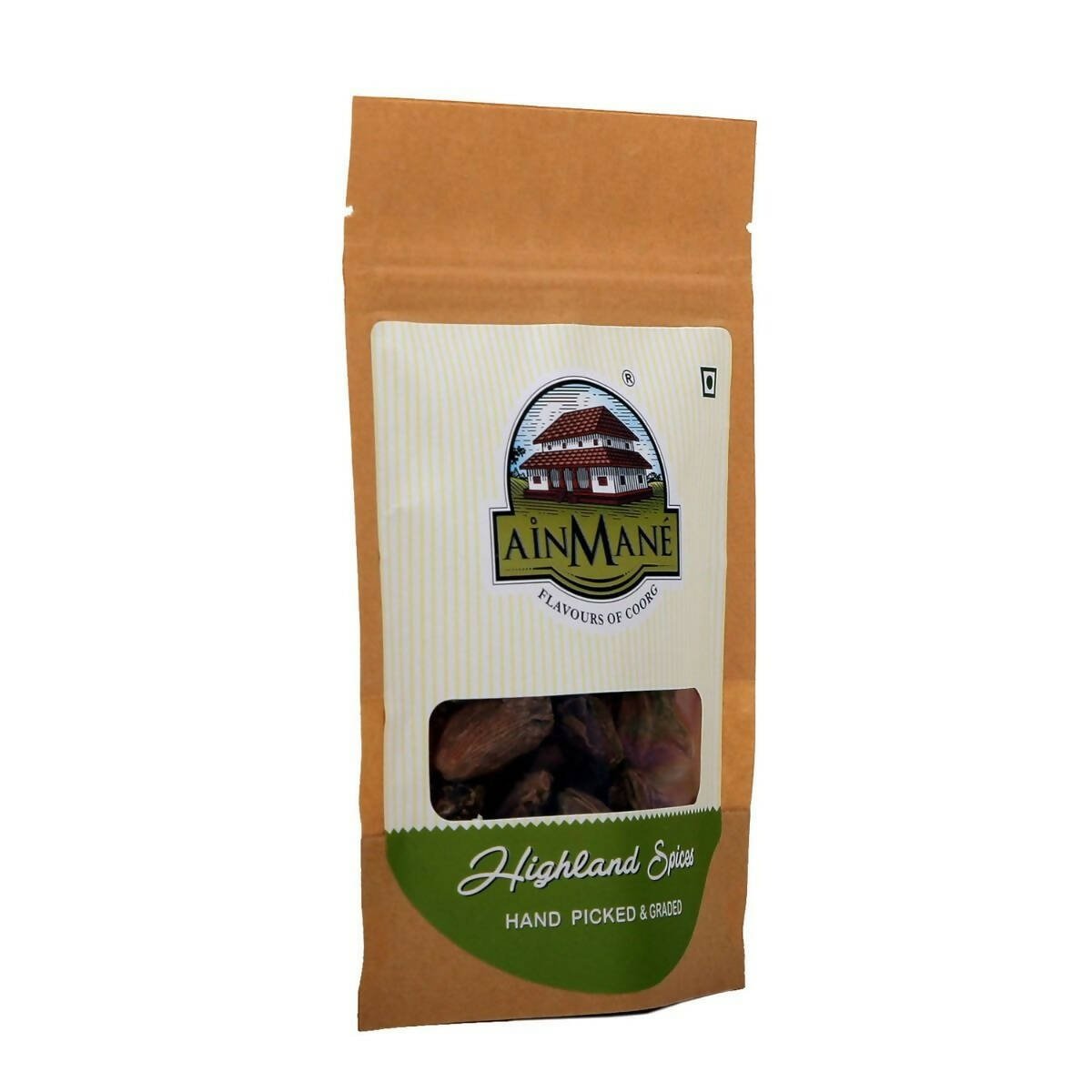 Ainmane Pungent Flavored Black Cardamom - Swadesiicart