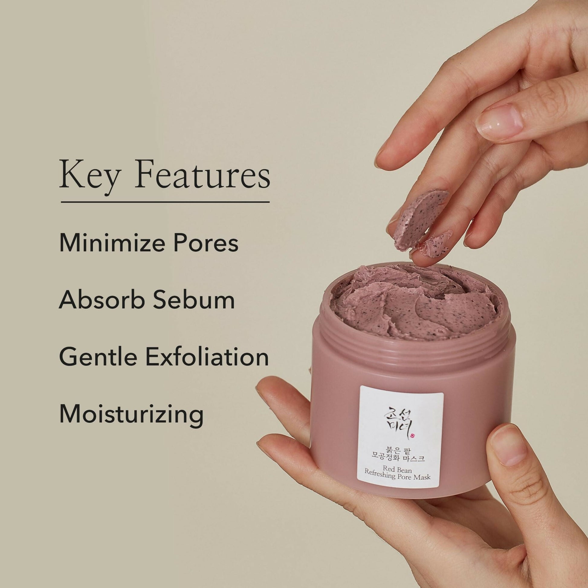 Beauty of Joseon Red Bean Refreshing Pore Mask - Korean Skincare | Swadesiicart