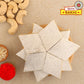 Ethnic Ganesha Rakhi and Kaju Katli Box | Swadesiicart