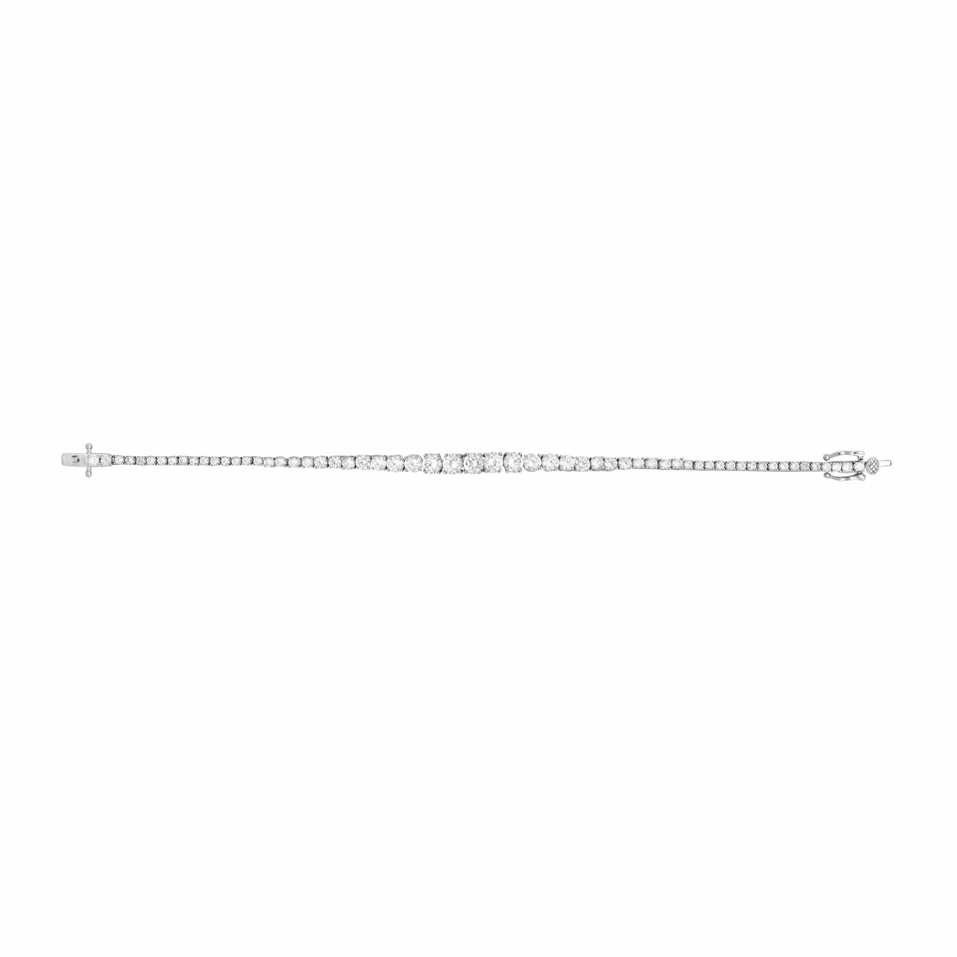 Nuyug Sparkle Anti Tarnish Diamond Bracelet | Swadesiicart