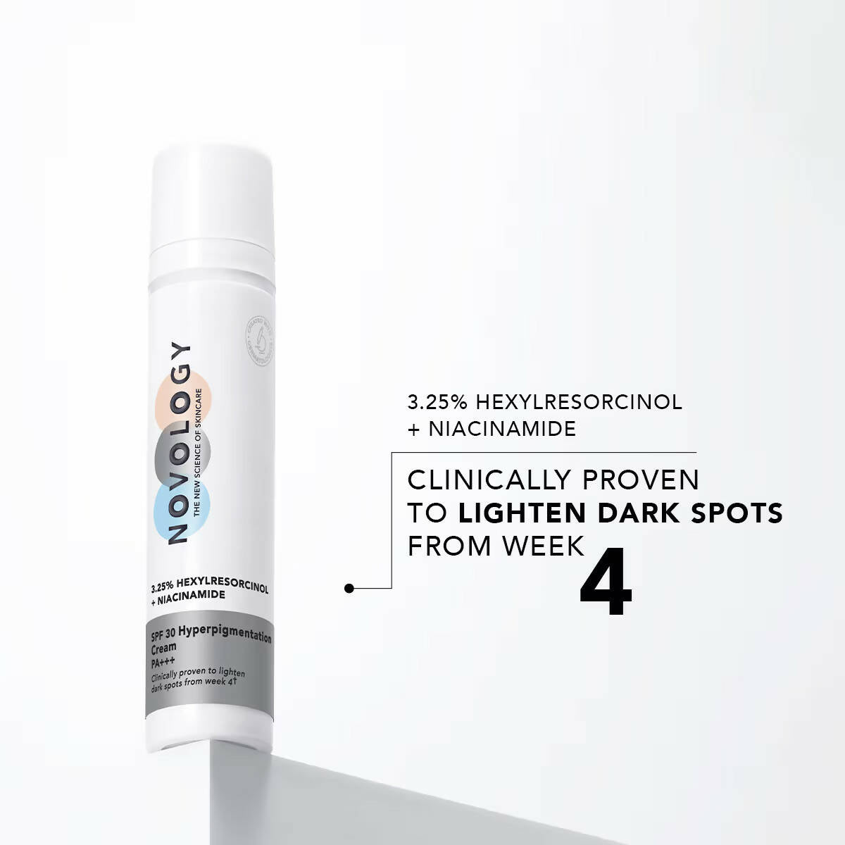 Novology Hyperpigmentation SPF 30 PA+++ Cream With Niacinamide - Swadesiicart