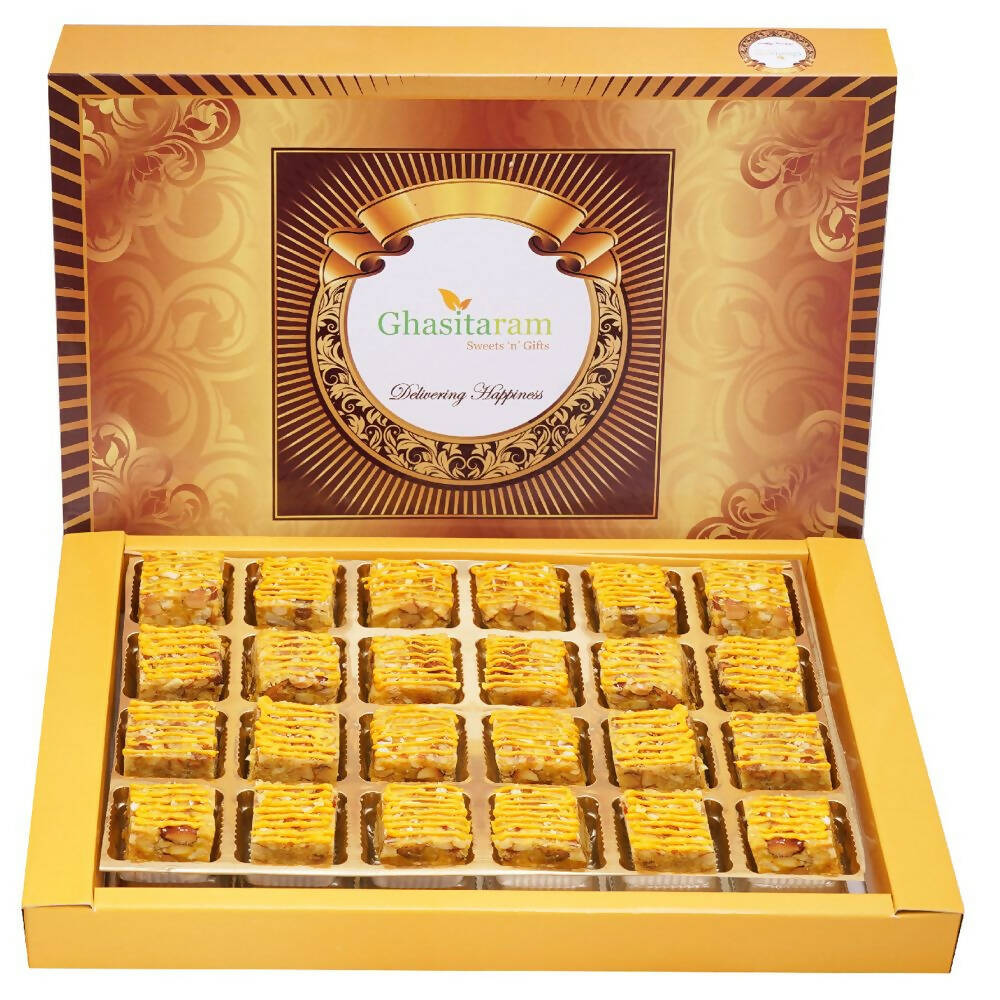 Ghasitaram Mango Dry Fruit Bites | Swadesiicart