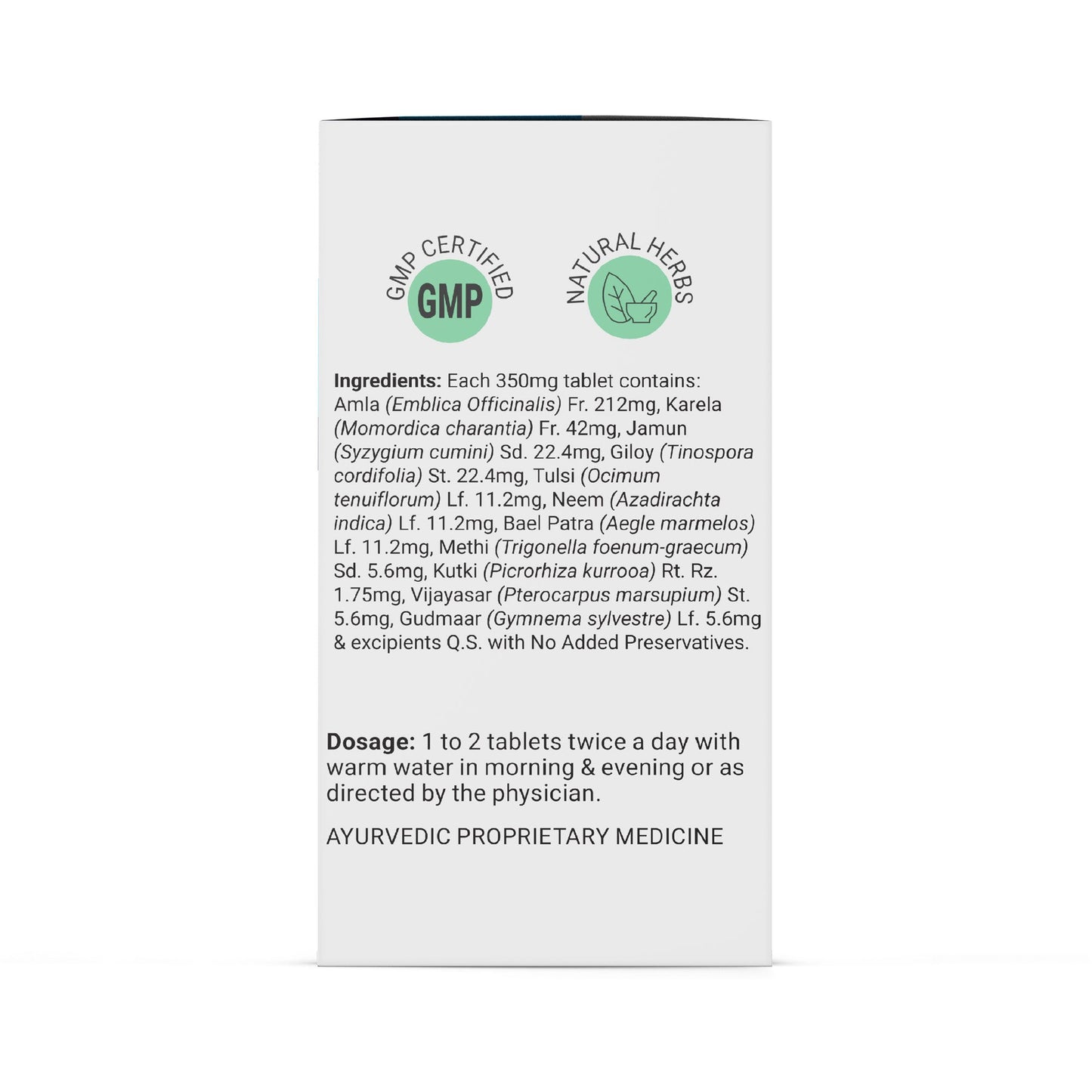 Krishna'S Herbal & Ayurveda Diabic Care Tablets | Swadesiicart
