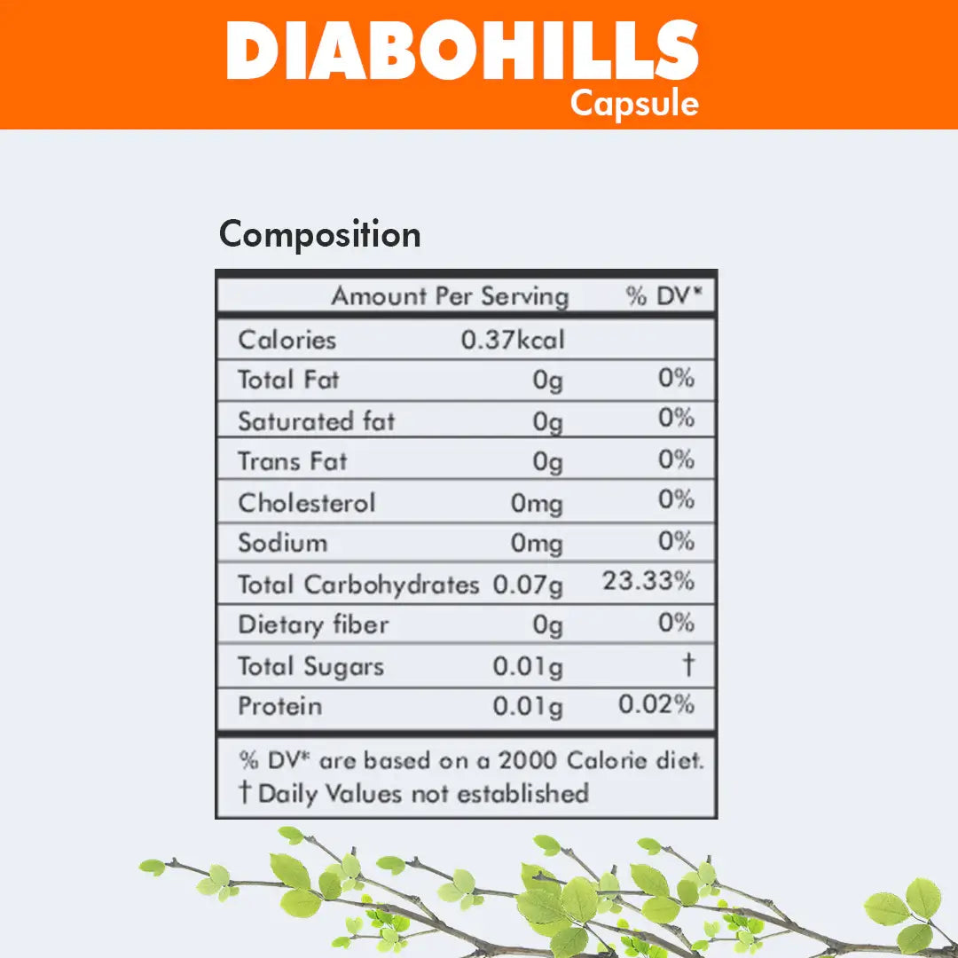 Herbal Hills Ayurveda Diabohills-T Tablets | Swadesiicart