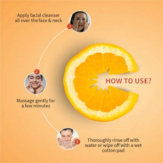 Ayouthveda Vitamin-C Facial Cleanser - Swadesiicart