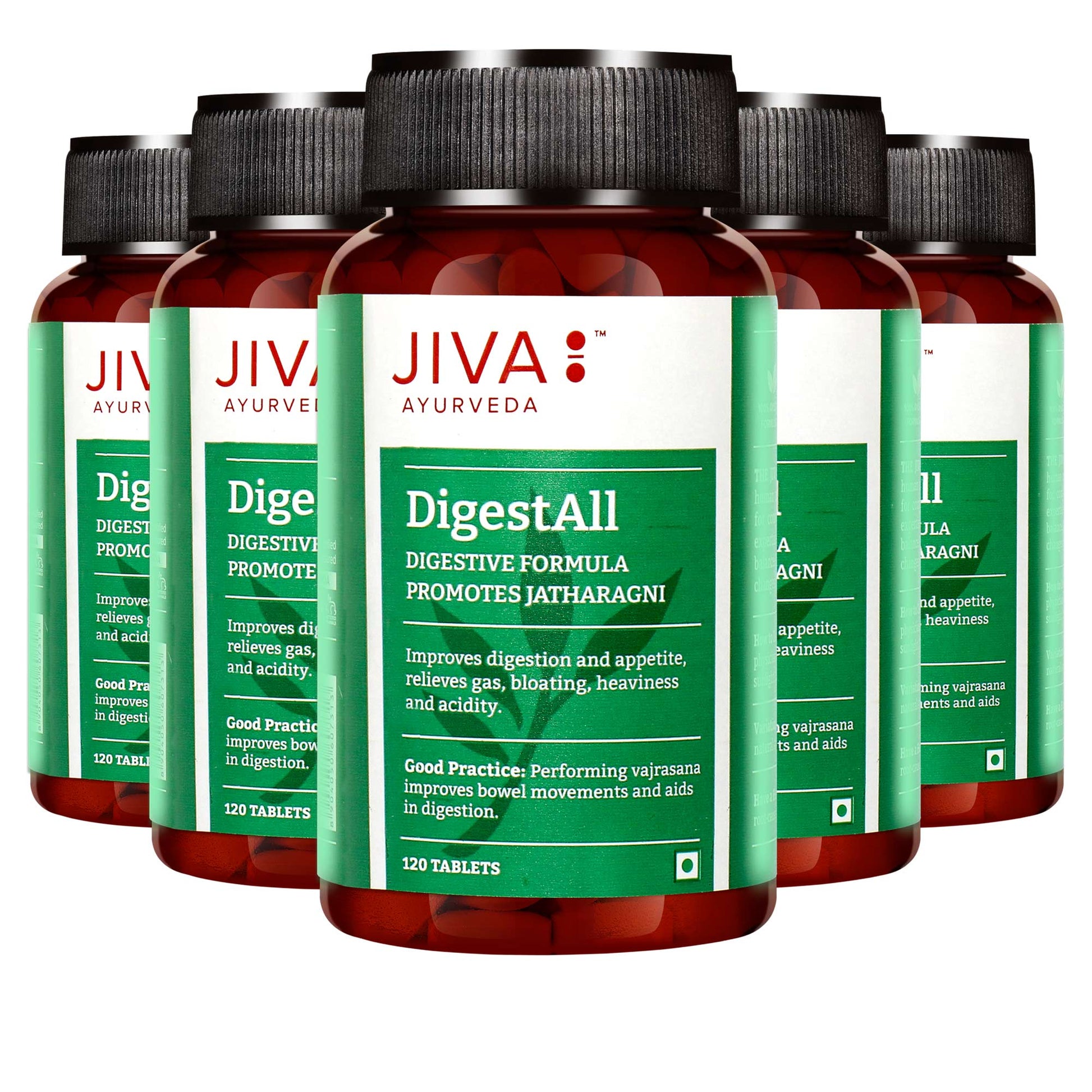 Jiva Ayurveda Digestall Tablets - Swadesiicart