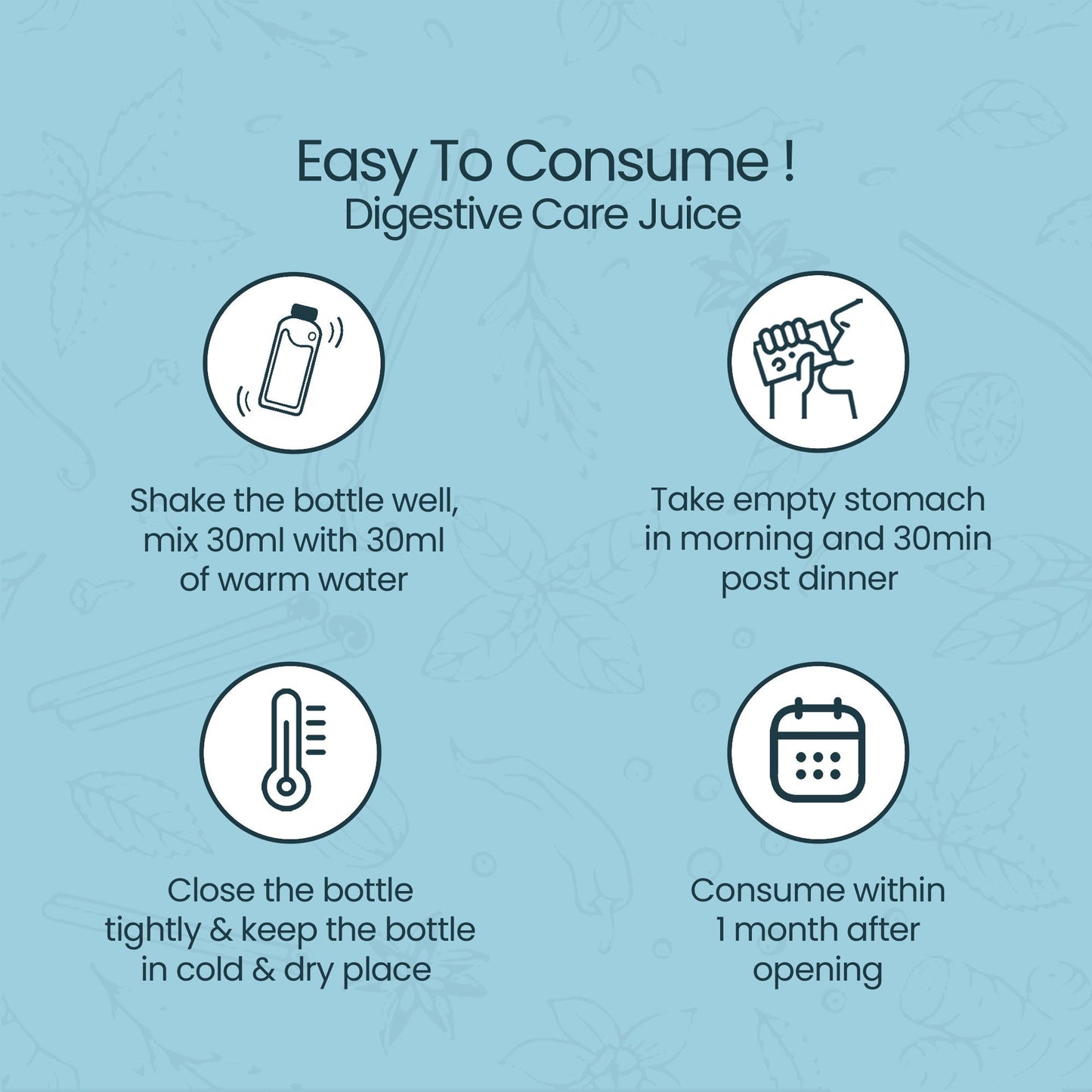 Krishna'S Herbal & Ayurveda Digestive Care Juice | Swadesiicart
