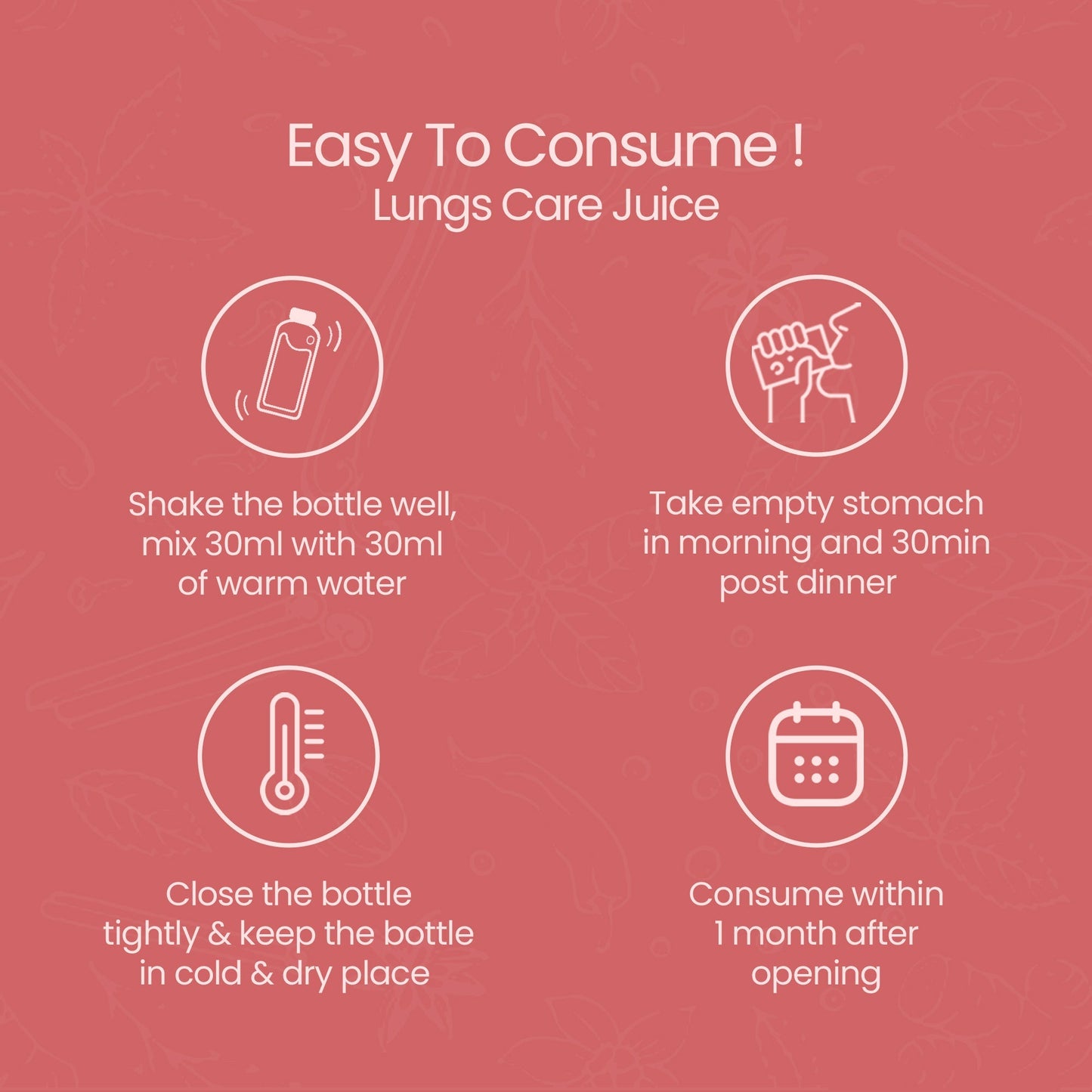 Krishna'S Herbal & Ayurveda Lungs Care Juice | Swadesiicart