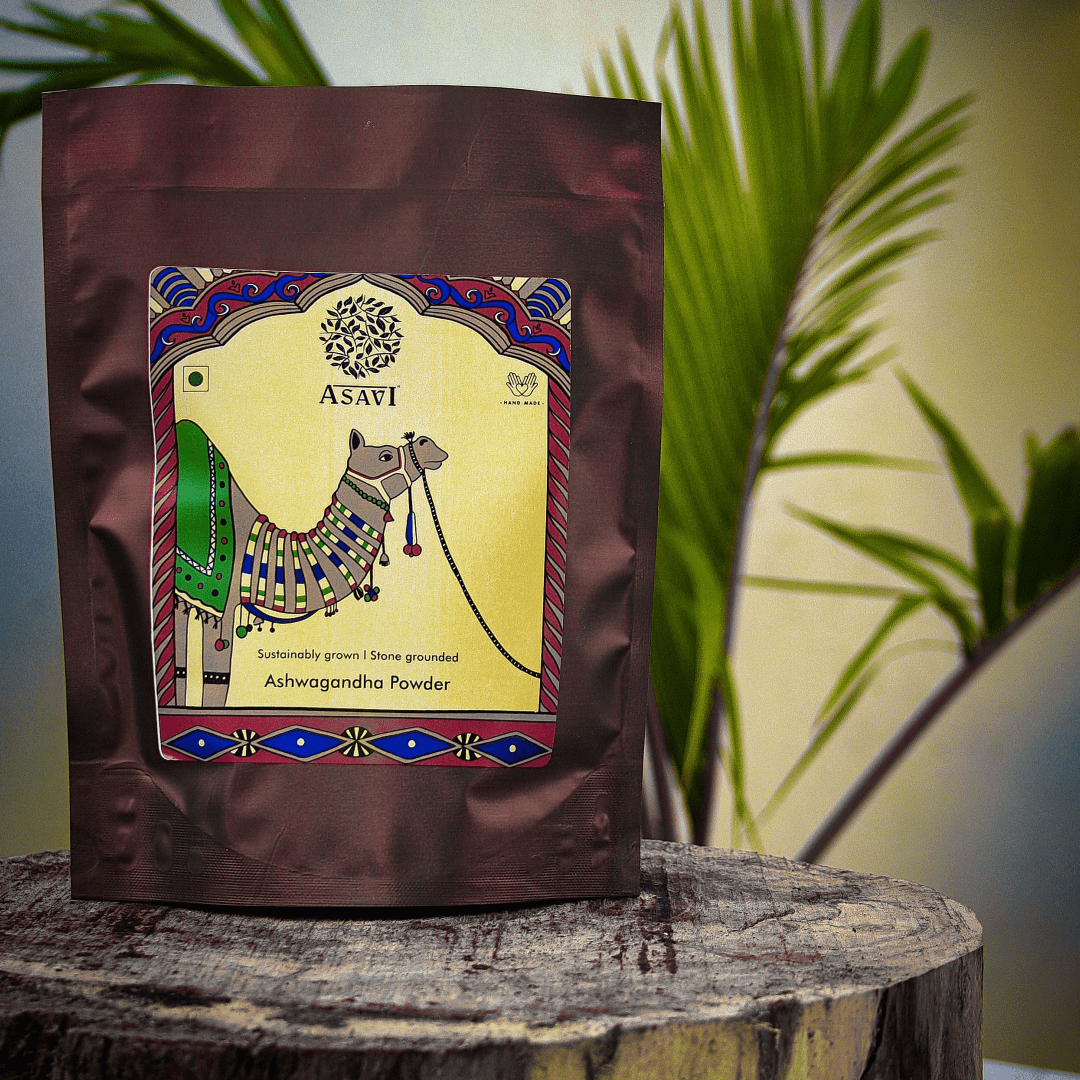 Asavi Stonemade Ashwagandha Powder - Swadesiicart
