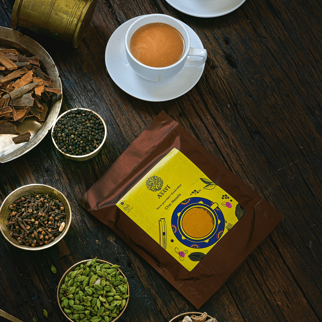 Asavi Stonemade Chai Masala - Swadesiicart