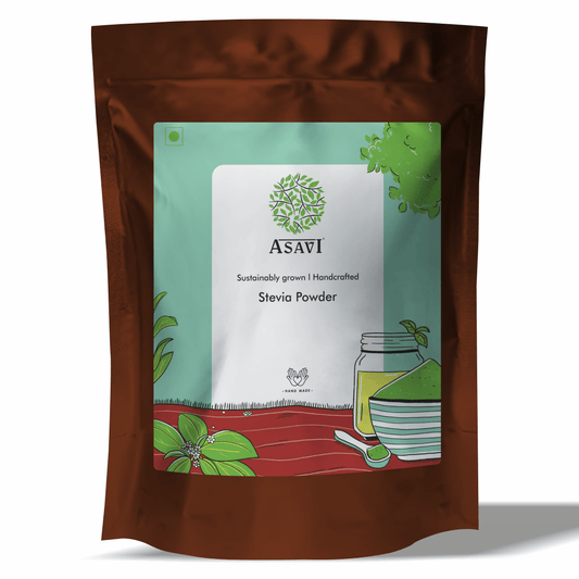 Asavi Natural Stevia Powder - Asavi