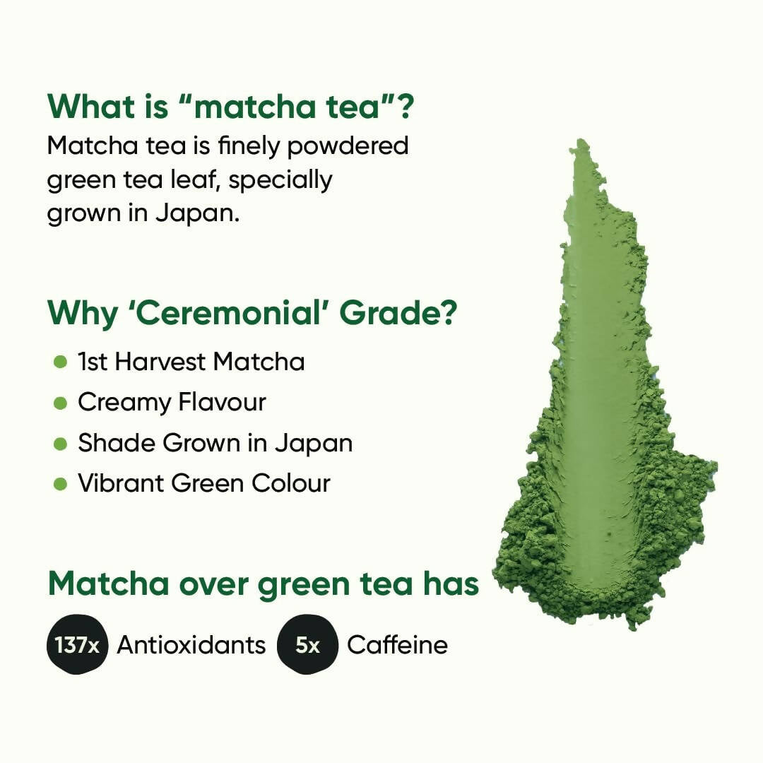 Tencha Ceremonial Matcha Tea Powder | Swadesiicart