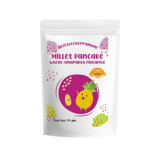 Littlecherrymom Pancake Mix Wheat Amaranth Pineapple - Little Cherry Foods