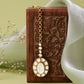 Ruby Raang 22k Gold Polished Kundan Maang Tikka | Swadesiicart