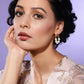 Hoop Pearl Earrings- Ruby Raang | Swadesiicart