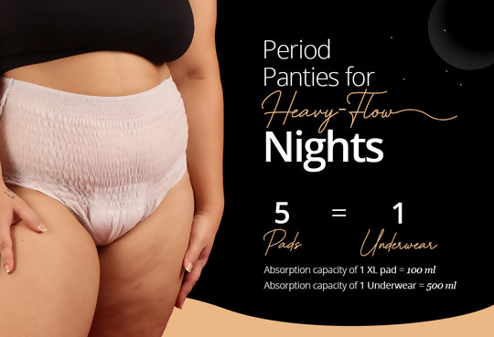 Carmesi Disposable Period Panties | Swadesiicart