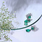 Green Studs- Ruby Raang | Swadesiicart