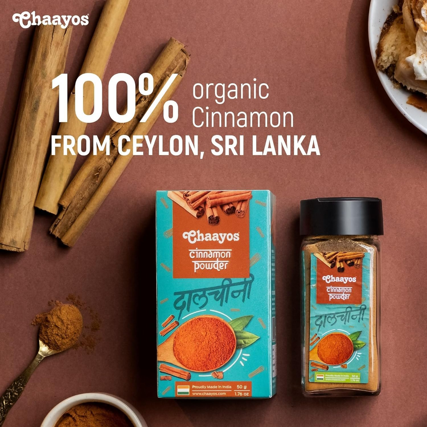 Chaayos Sri Lankan Cinnamon Powder - Swadesiicart