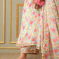 Pomcha Jaipur Pink Saadgi Gulistan Anarkali Set | Swadesiicart