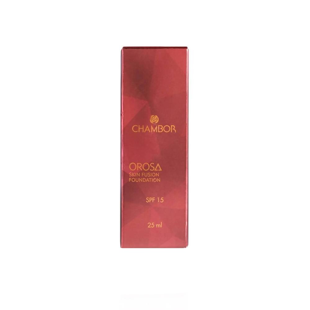 Chambor Orosa Ochre Natural SPF 15 | 302 Skin Fusion Foundation - Swadesiicart