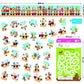 Braintastic Educational Game: Alphabet & Numbers(3-6 yrs)/Write & Wipe Activity Sheets/Kids Toys/34 pcs Free Puzzle