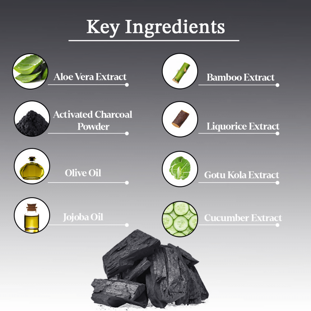 AYA Activated Charcoal Face Mask
