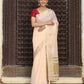 Shree Shyam Fashion Peach Cotton Saree