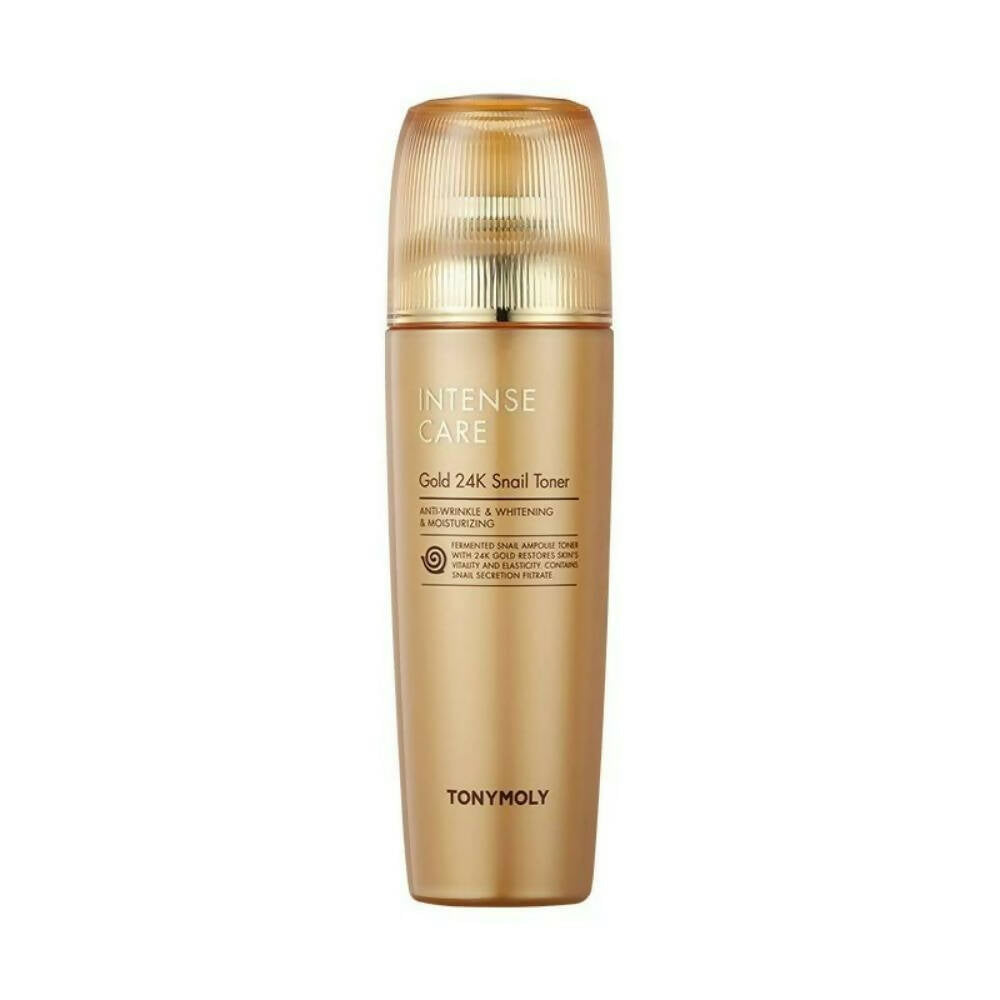 Tonymoly Intense Care Gold 24K Snail Toner - Korean Skincare | Swadesiicart