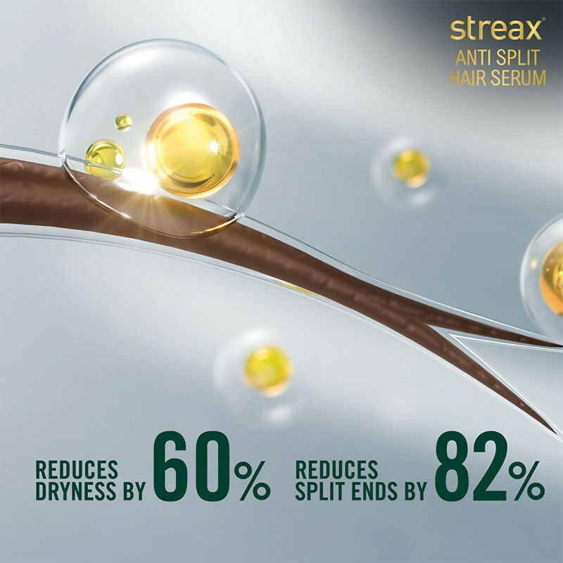 Streax Anti Split Hair Serum With Bio-Elixir - Swadesiicart