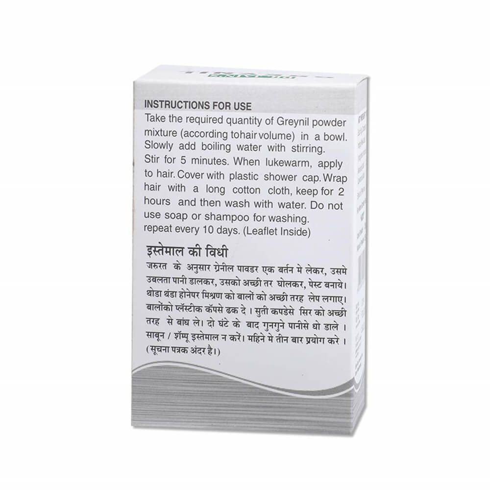 Dr.Jain's Greynil Dark Shade Powder Instructions