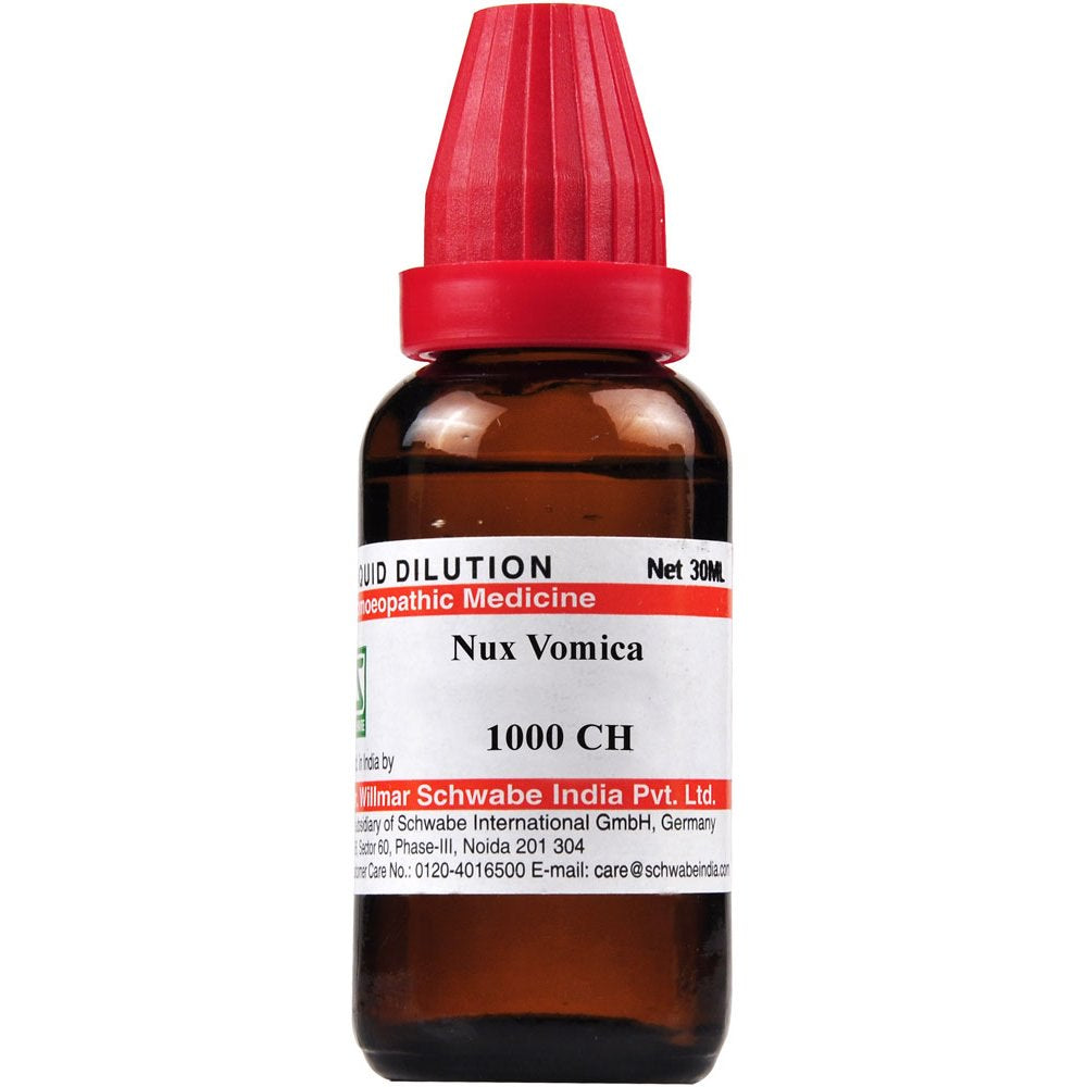 Dr. Willmar Schwabe India Nux Vomica Dilution 1000 CH