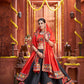 AI Fashion Black Art Silk Designer Navratri Lehenga Choli Collection