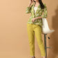 Myshka Women's Multi Printed Coat With Trousers - Swadesiicart