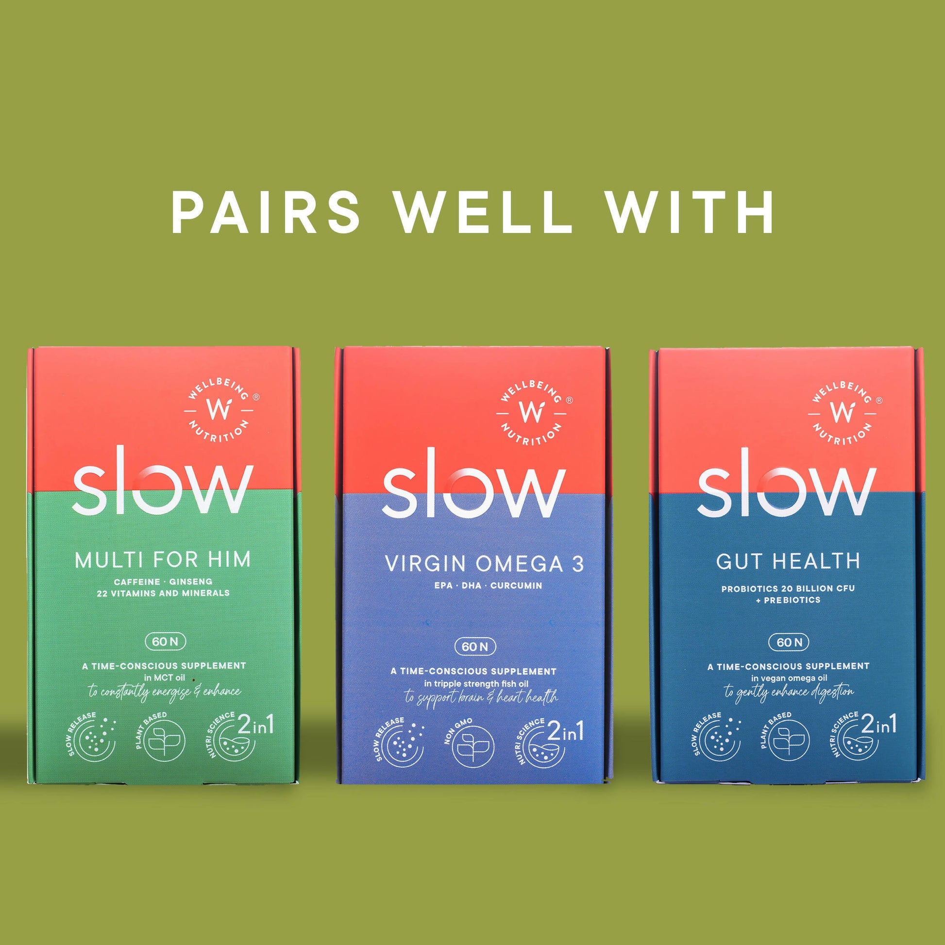 Wellbeing Nutrition Slow | Burn Capsules - Swadesiicart