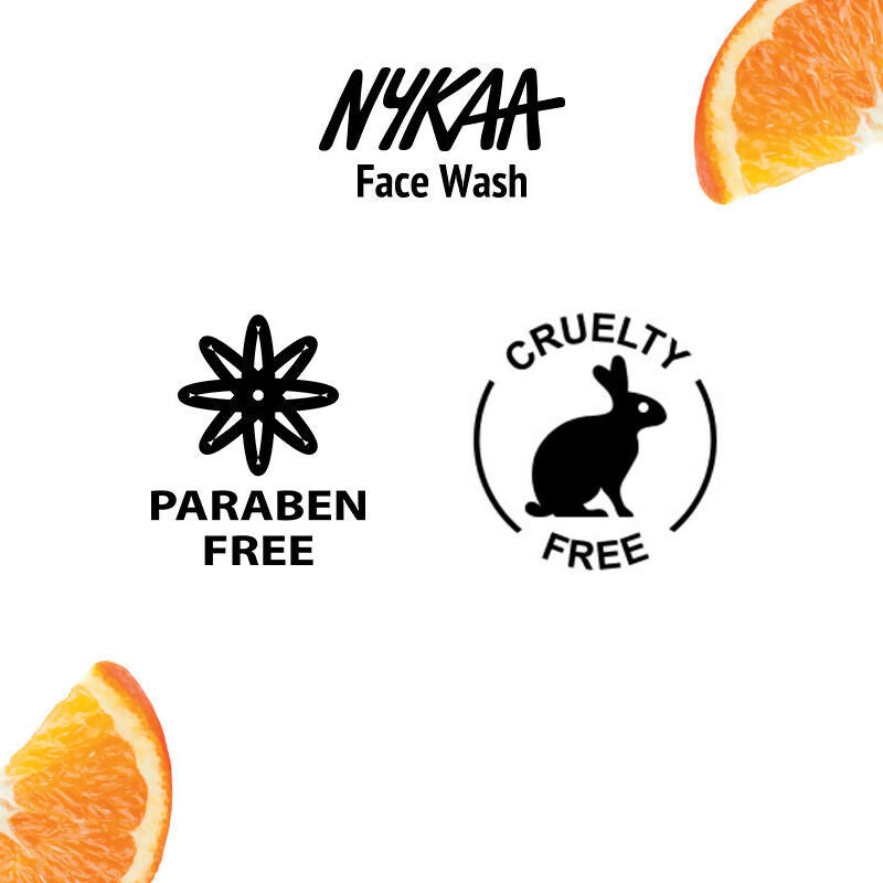Nykaa Naturals Sandalwood & Orange Peel Face Wash for Tan Removal - Swadesiicart