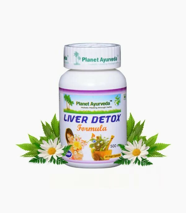 Planet Ayurveda Liver Detox Formula Capsules - Planet Ayurveda