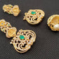 AD Emeralds designer 4 in 1 Traditional Earrings | Swadesiicart