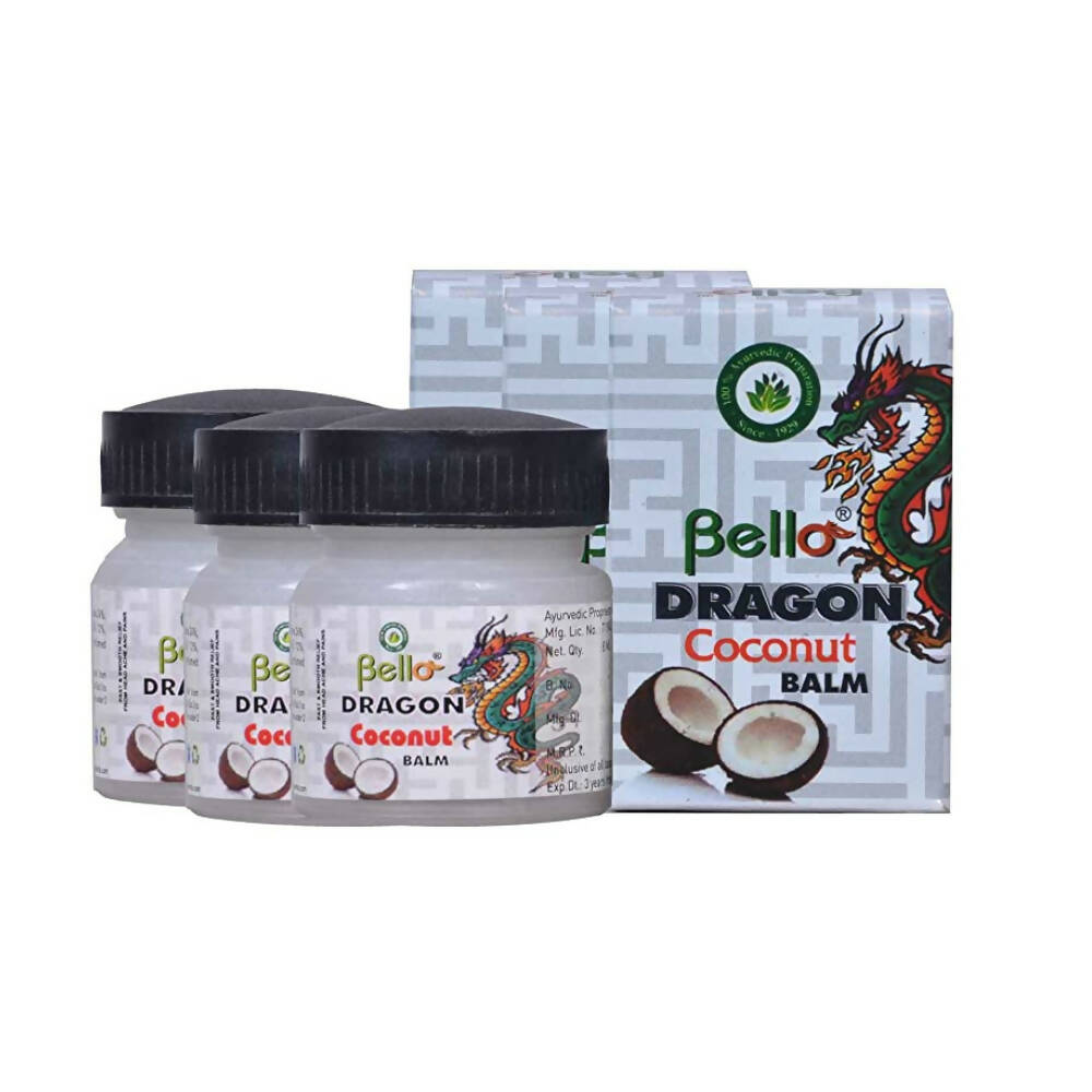 Bello Herbals Dragon Coconut Balm - Syndy Pharma Unit -2