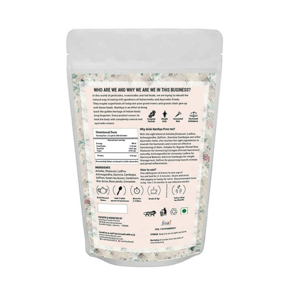 Namhya Periods Care Tea For PCOS & PCOD | Swadesiicart