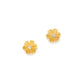 stone stud (yellow) - Ruby Raang - Swadesiicart