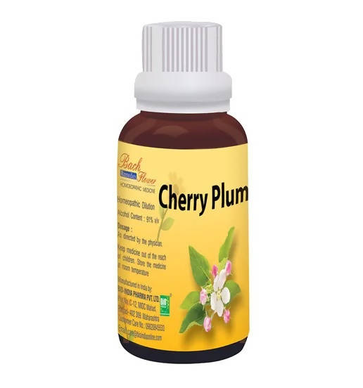 Bio India Homeopathy Bach Flower Cherry Plum Dilution | Swadesiicart