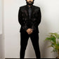 Alish - Embroidered Blazer by Hilo Design