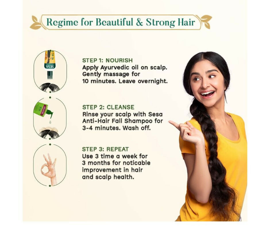 Sesa Ayurvedic Hair Oil - Swadesiicart