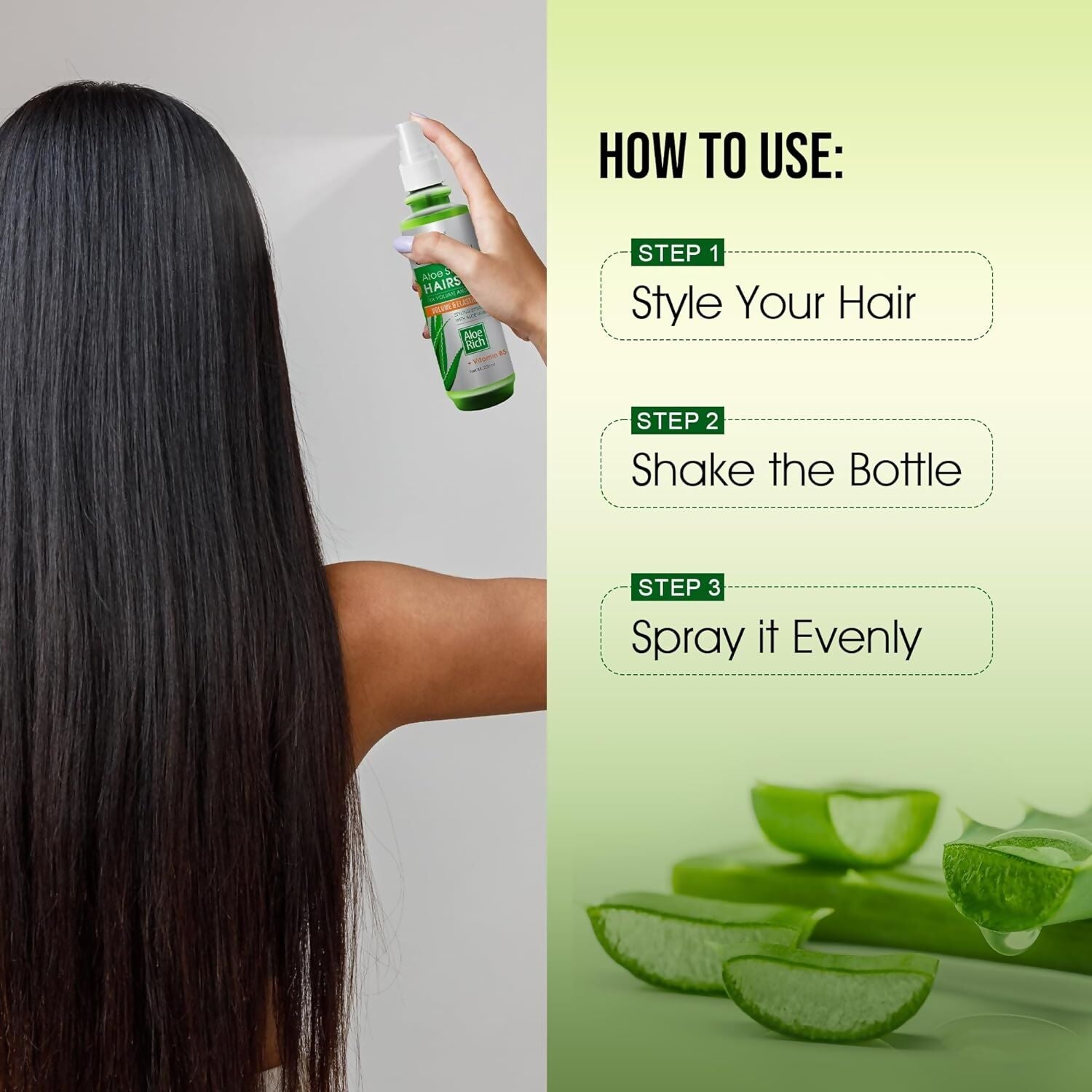 Colors Queen Aloe Styling Hair Spray | Swadesiicart